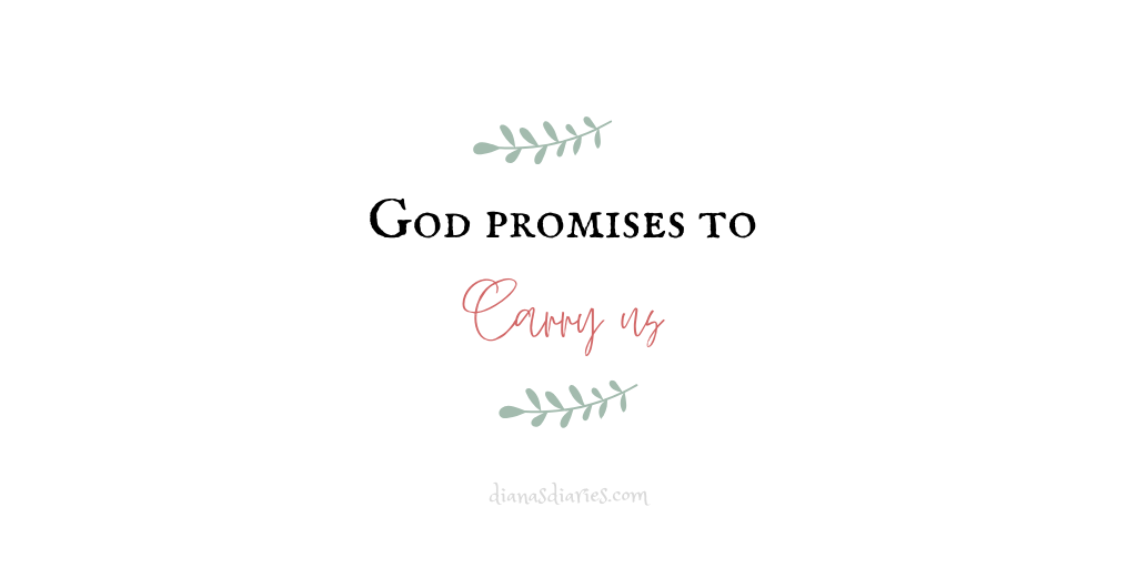 7 Timeless Bible verses where God promises to carry His ...