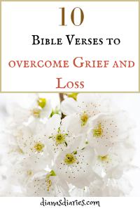 How to overcome Grief and Loss with these 10 comforting Bible Verses